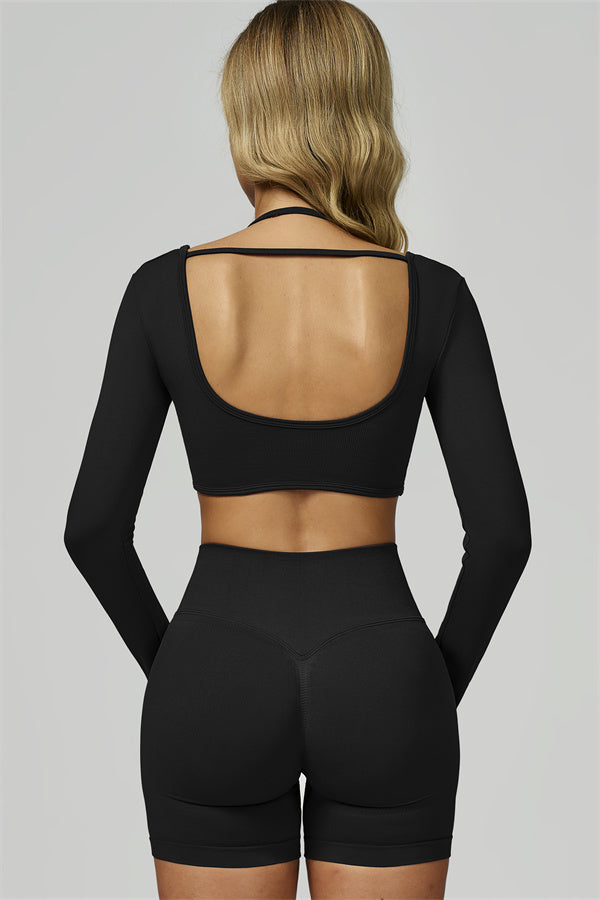 The Prime Long Sleeve Crop Top
