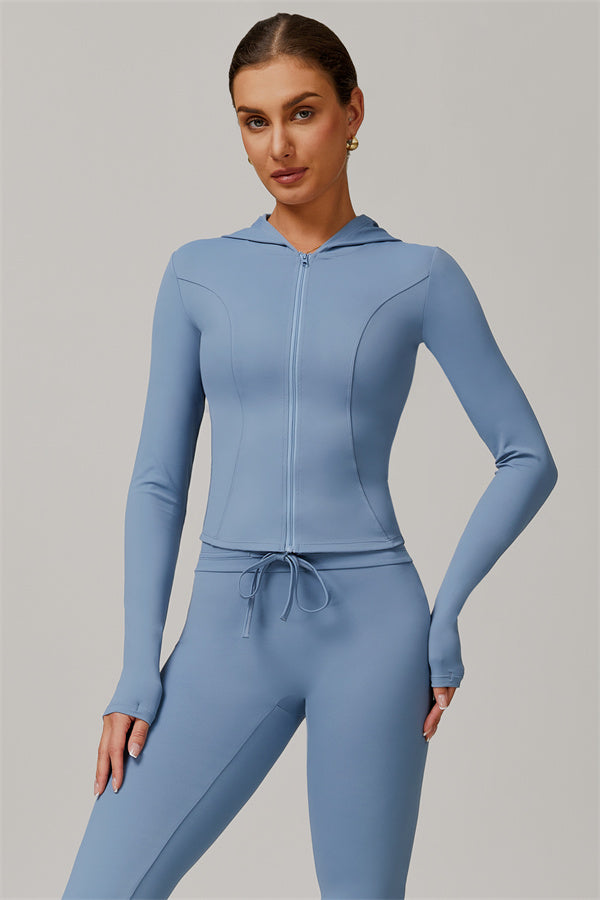 The Lumina Hooded Training Jacket UPF 50+