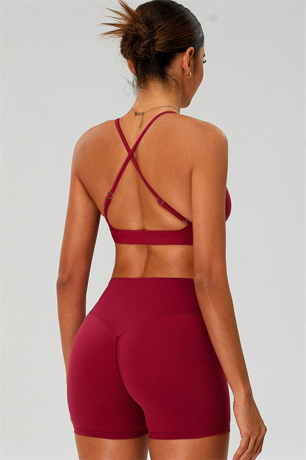 The Ember Sports Bra Shorts 2-Piece Set
