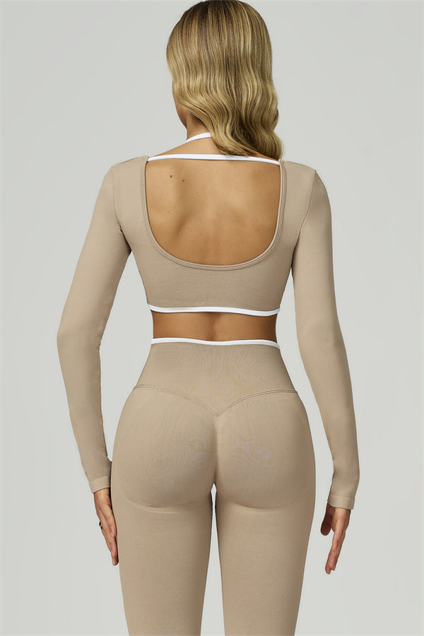 The Prime Line Long Sleeve Crop Top