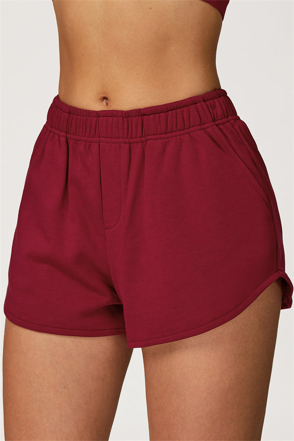 The Glacier Crop Hoodie Shorts 2-Piece Set