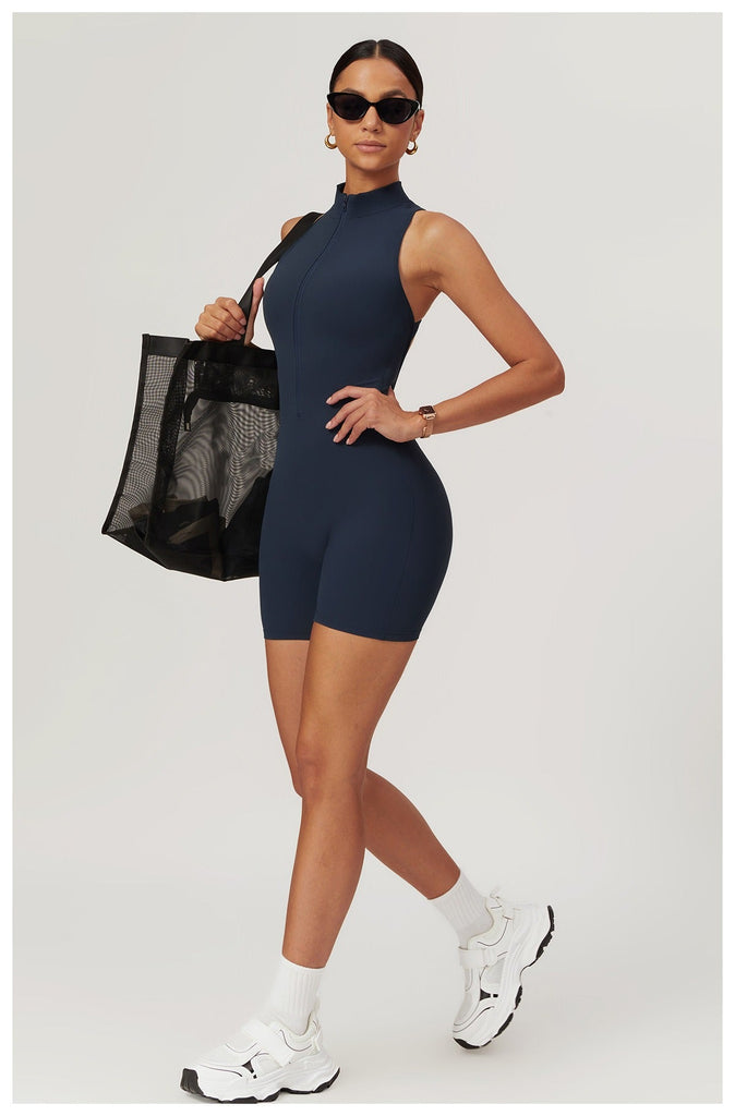 Super Sculpt V Back Romper