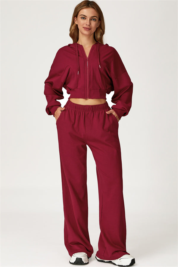 The Glacier Crop Hoodie