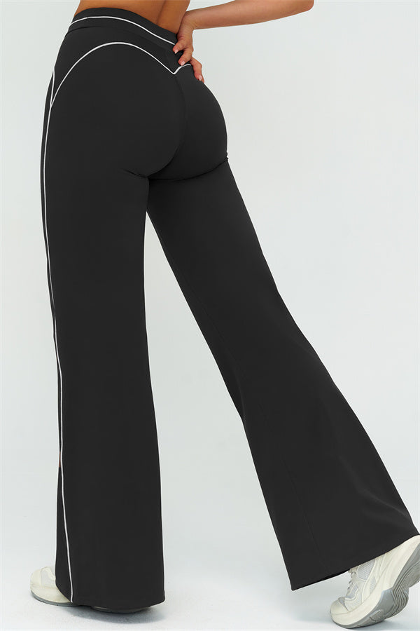 The Amara Flared Leggings Black