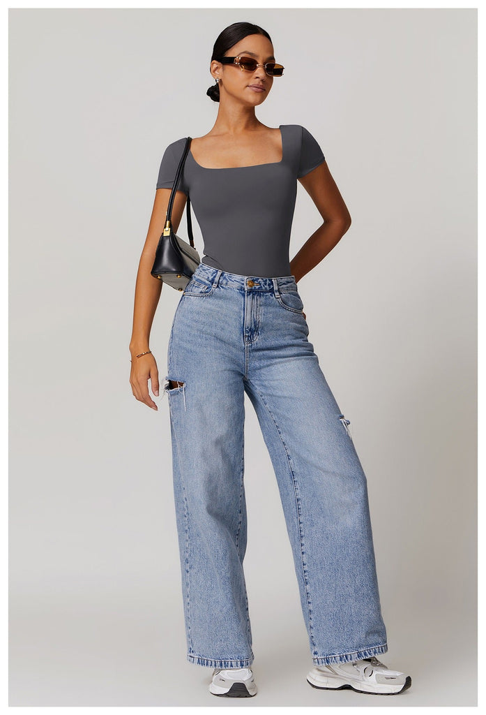 Emmeline Square Cut Bodysuit