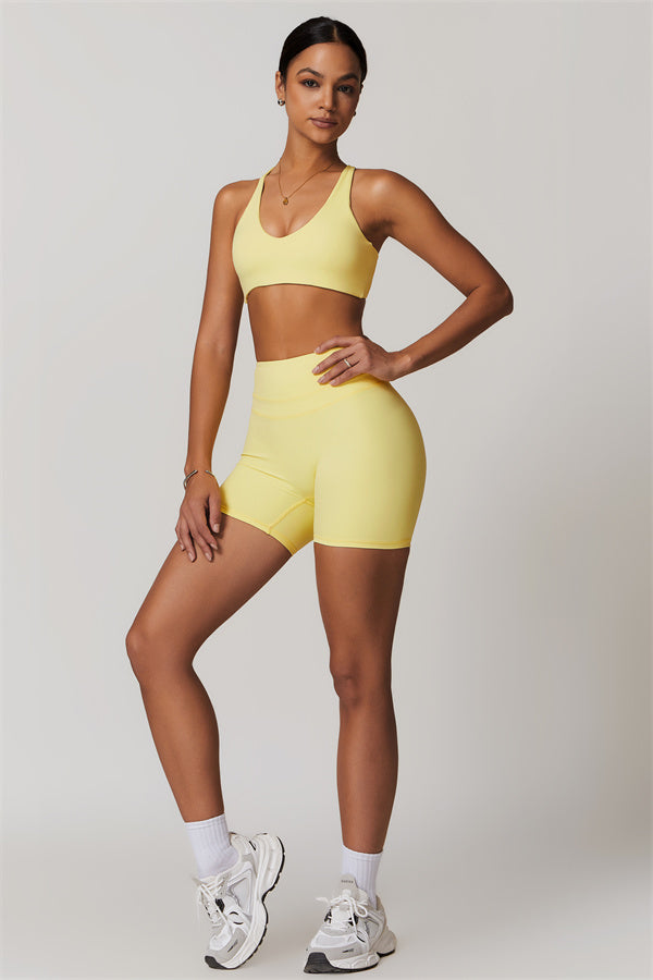 The Enigma Sports Bra Shorts 2-Piece Set