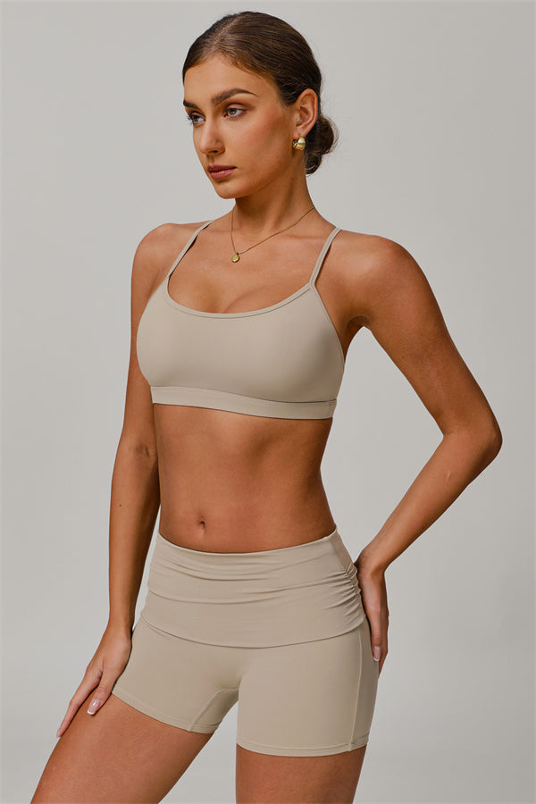 The Juno Star Sports Bra Shorts 2-Piece Set