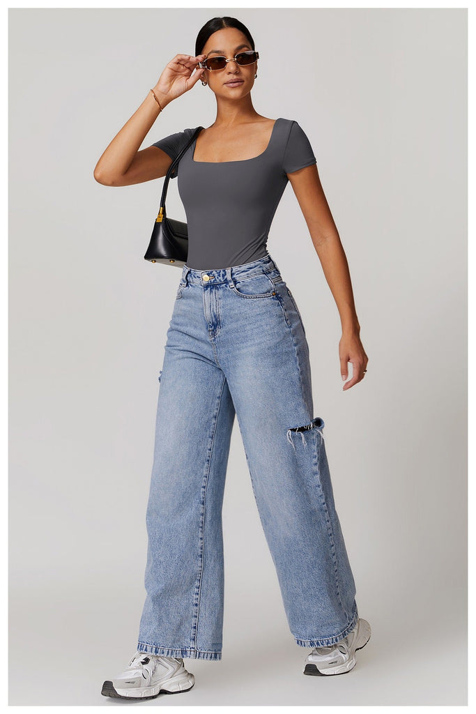 Emmeline Square Cut Bodysuit