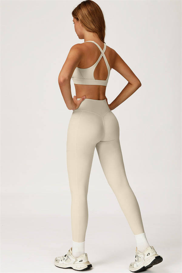 The Glacier Sports Bra Leggings 2-Piece Set