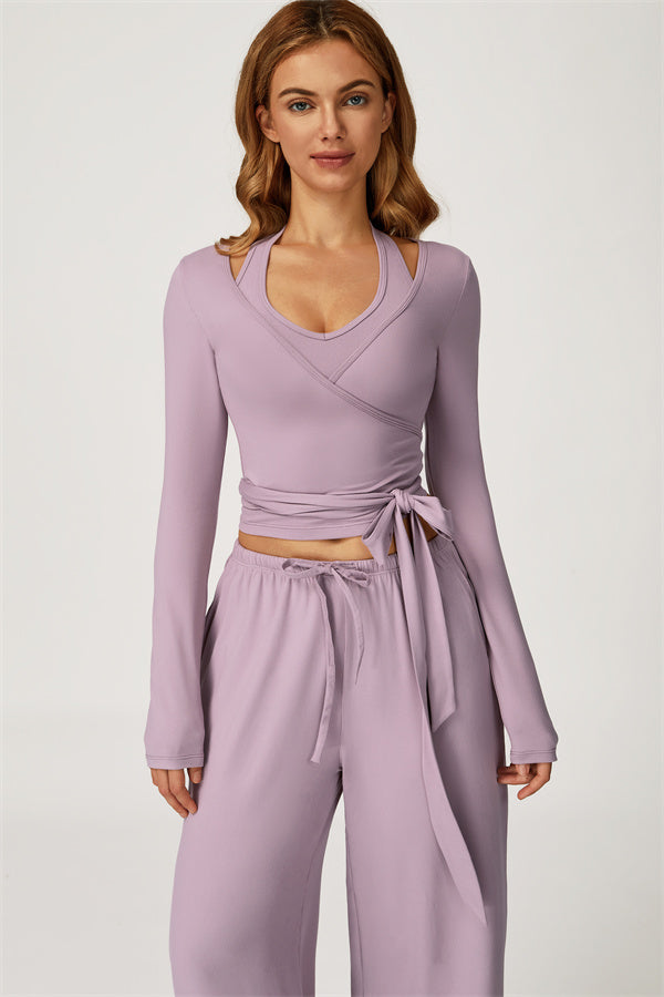 The Sprint Long Sleeve Crop Top