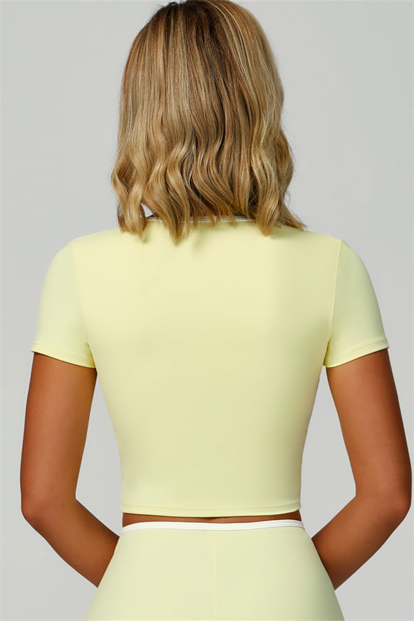 The Skyline Tie Top