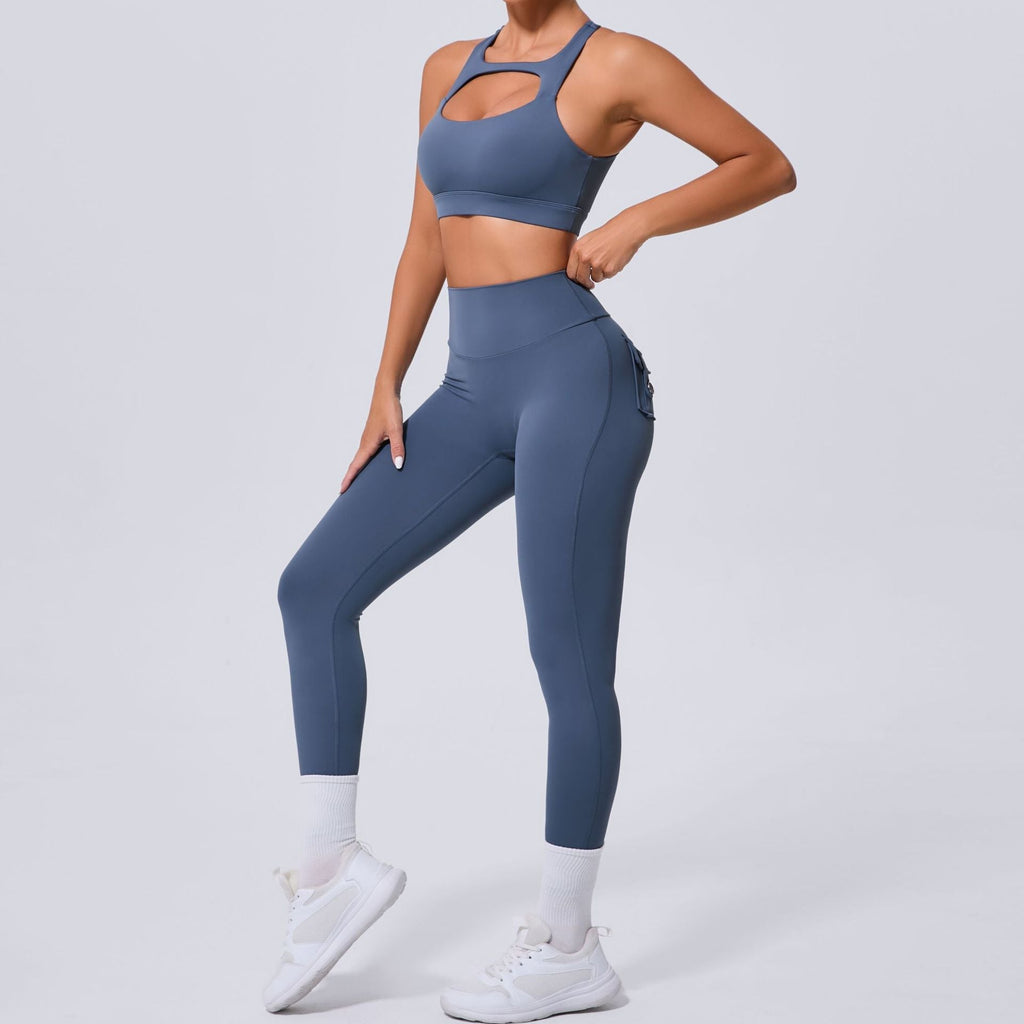 Alisha Bra Top & Leggings Set