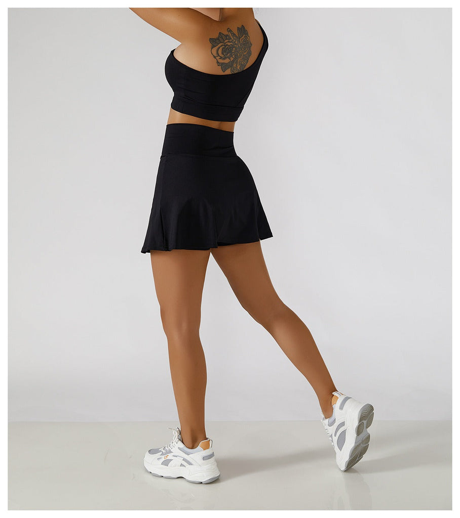 Noa Asymmetric Top & Skort set