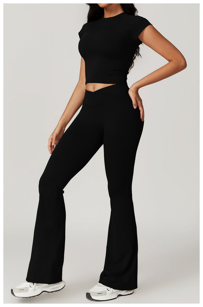 Arabella T-Sleeve Top & Flared Set