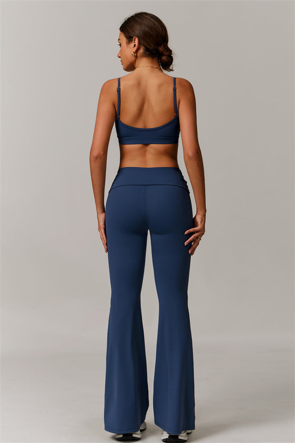 The Vigor Sports Bra Flared Leggings 2-Piece Set