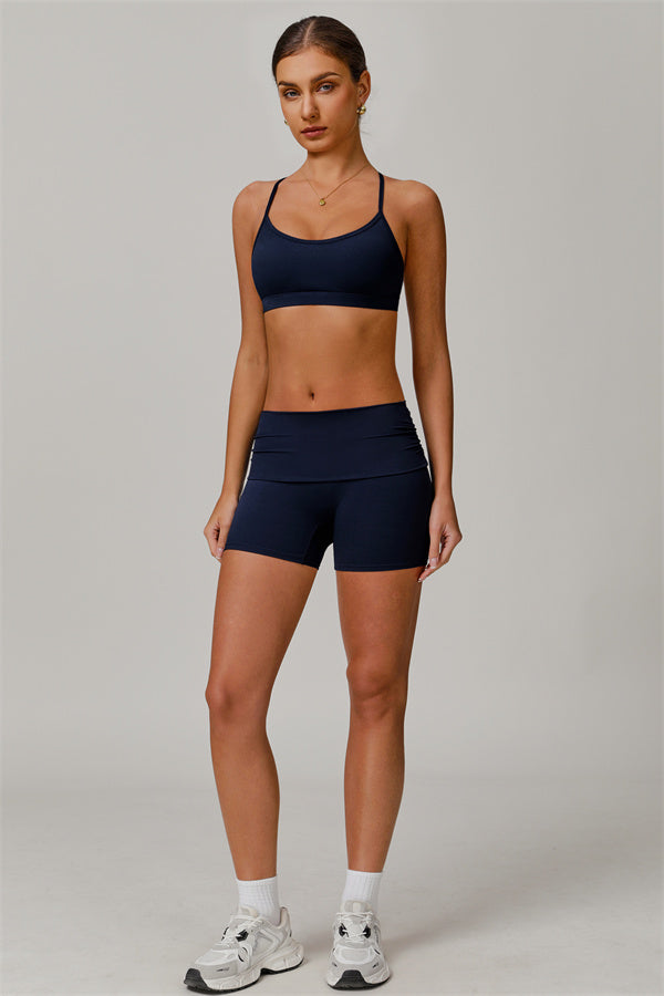 The Juno Star Sports Bra Shorts 2-Piece Set