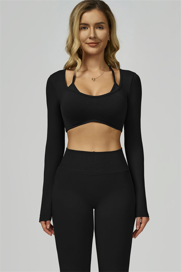 The Prime Long Sleeve Crop Top