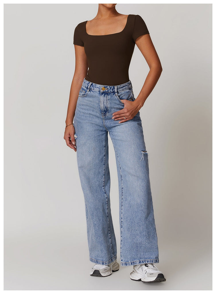 Emmeline Square Cut Bodysuit