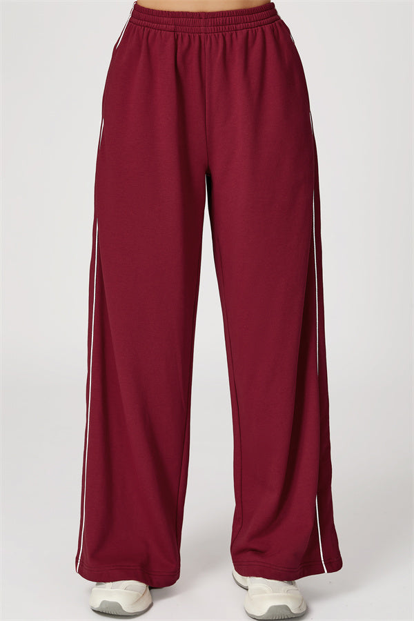 The Amara Pants Burgundy