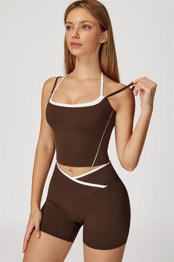 The Radiant Crop Top Shorts 2-Piece Set