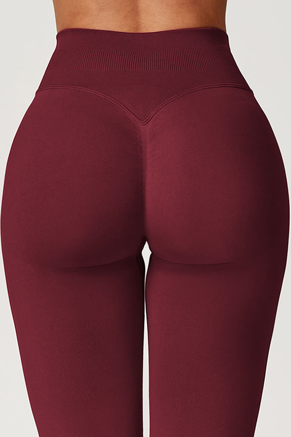The Allure Leggings Burgundy
