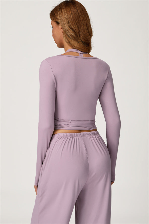 The Sprint Long Sleeve Crop Top