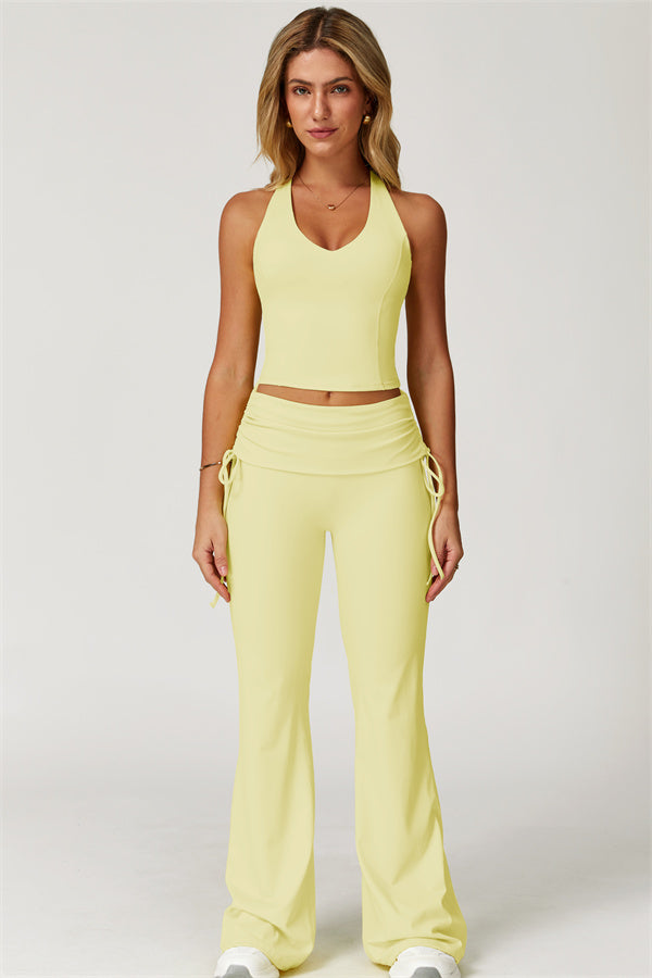 Alani V Top & Flared Folded Set