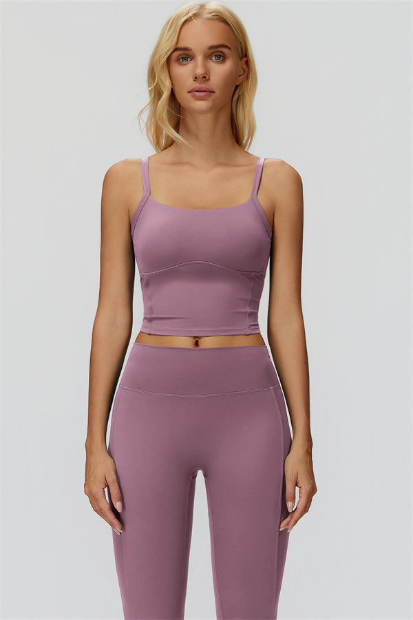 The Fyra Crop Tank Leggings 2-Piece Set