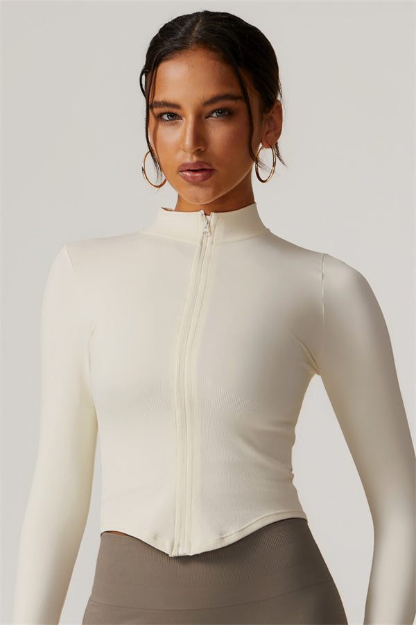 The Delight Jacket Almond