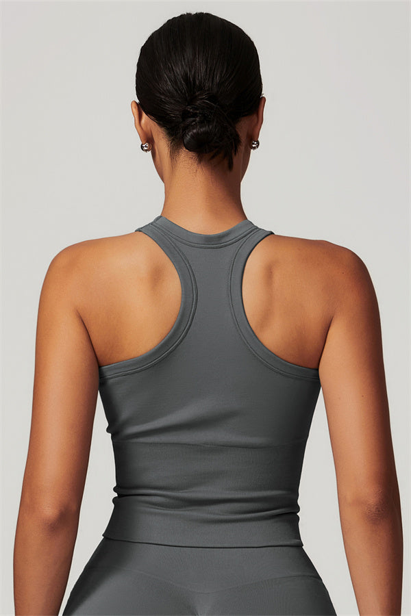 The Delight Crop Top Shuttle Grey