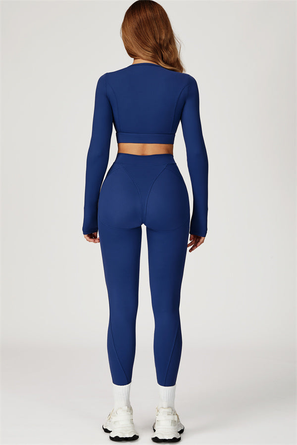 The Conquer Long Sleeve T-shirt Leggings 2-Piece Set