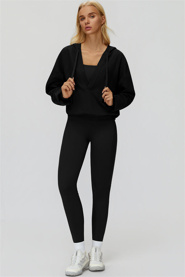 The Fyra V-Neck Hoodie