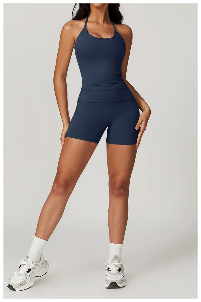 Ayla Halter Top & Shorts Set