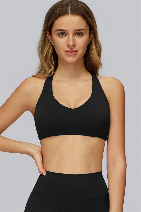 The Flex Core Sports Bra Black
