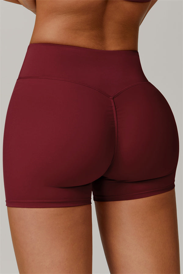 The Halo Shorts Burgundy