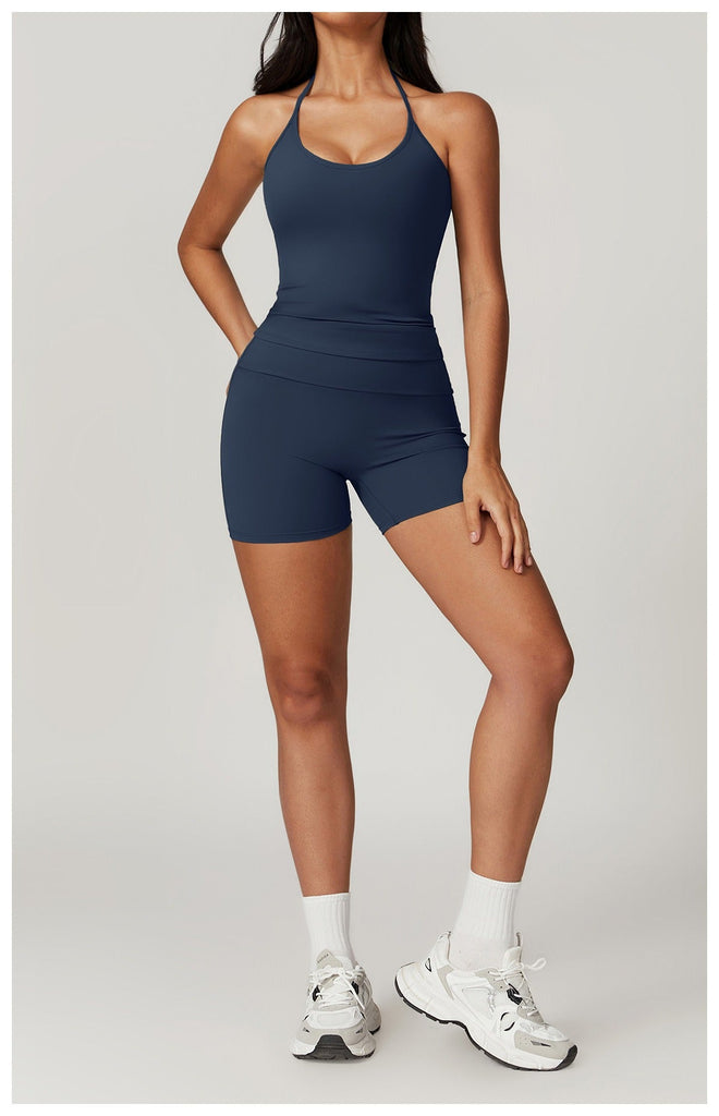 Ayla Halter Top & Shorts Set