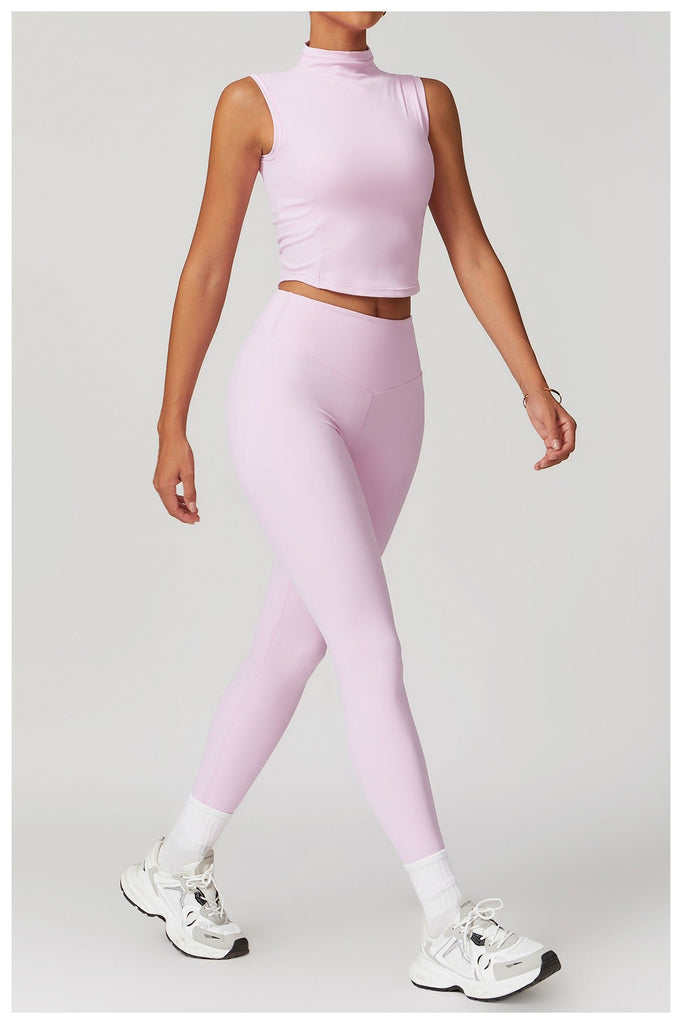 Stephanie Crop Top & Leggings Set