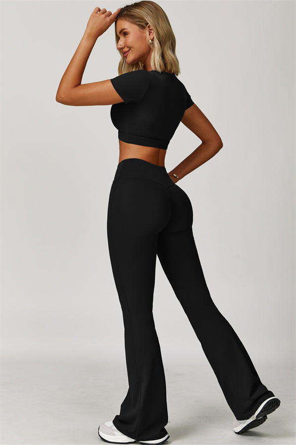 The Lavish Cut-out Crop Top