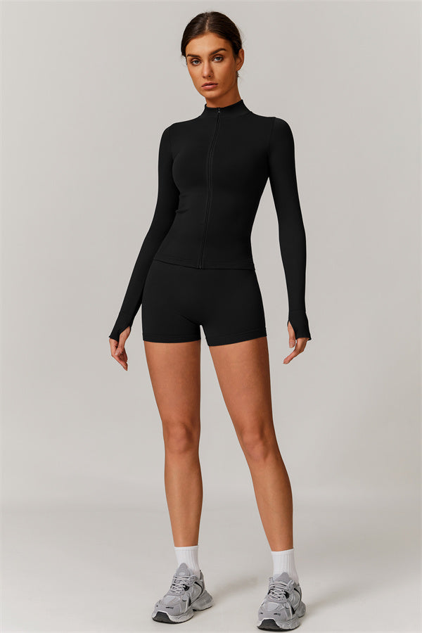 The Nova Luxe Jacket Shorts 2-Piece Set