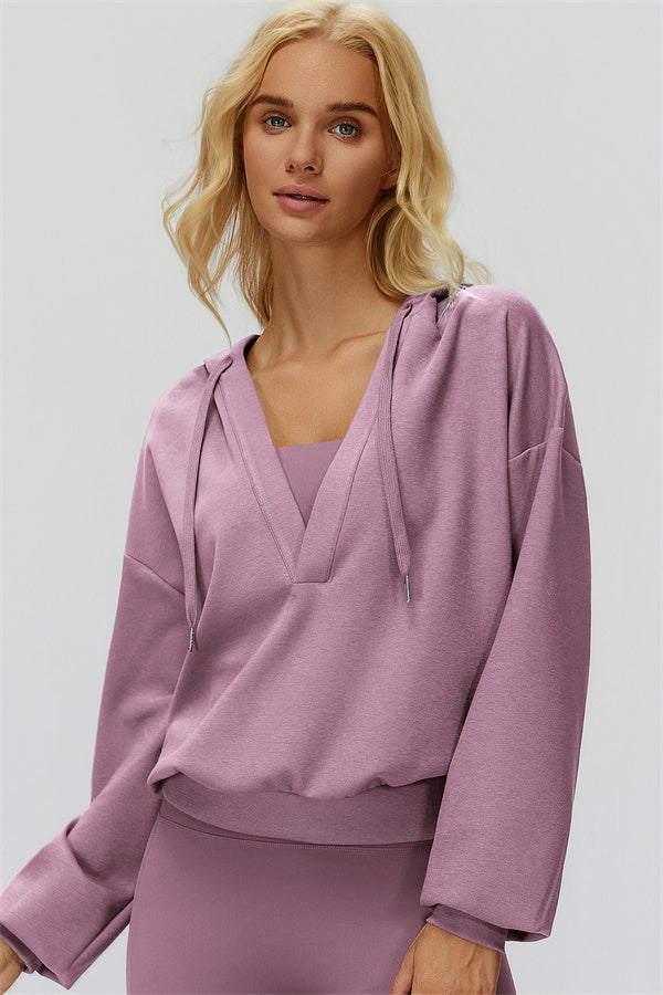 The Fyra V-Neck Hoodie