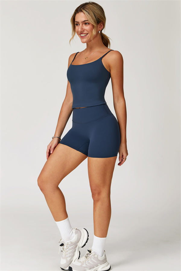 The Agile Crop Top Shorts 2-Piece Set