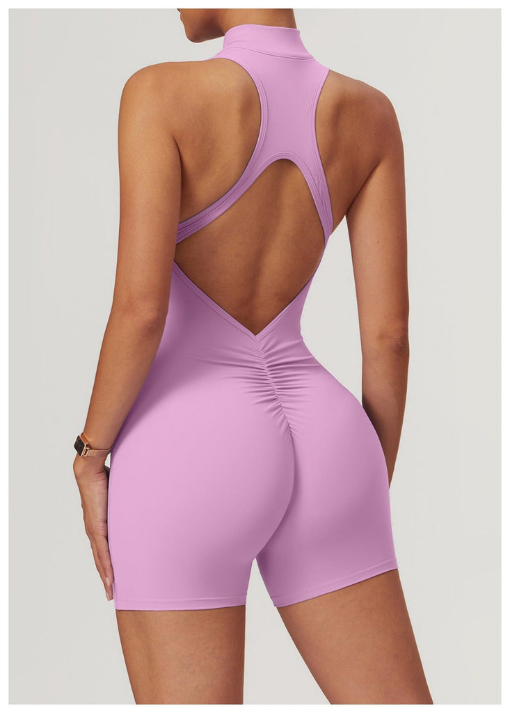 Super Sculpt V Back Romper
