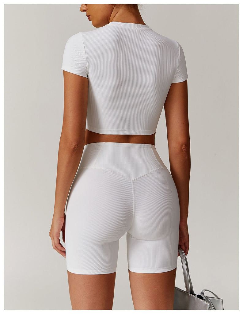 Casey T-Sleeve Top & Shorts Set