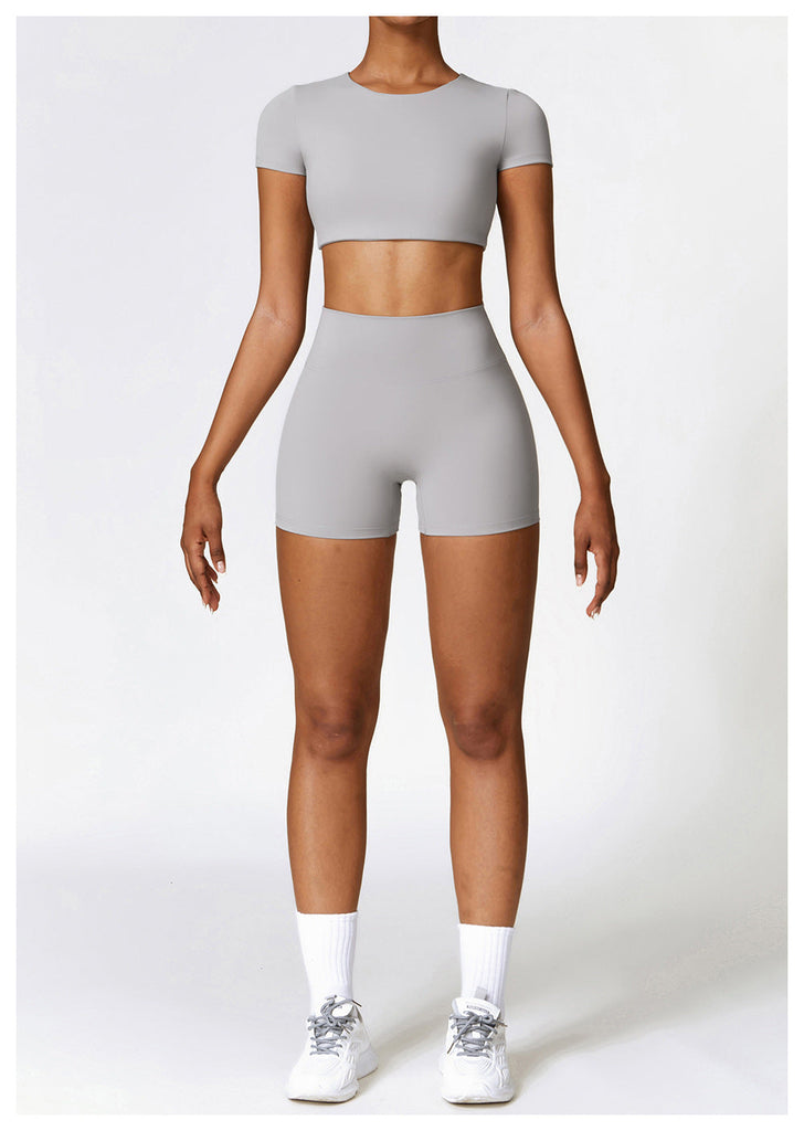 Butter T-Sleeve Crop Top