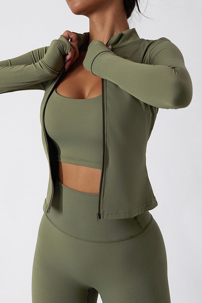 The Nova Longsleeve Zip Jacket