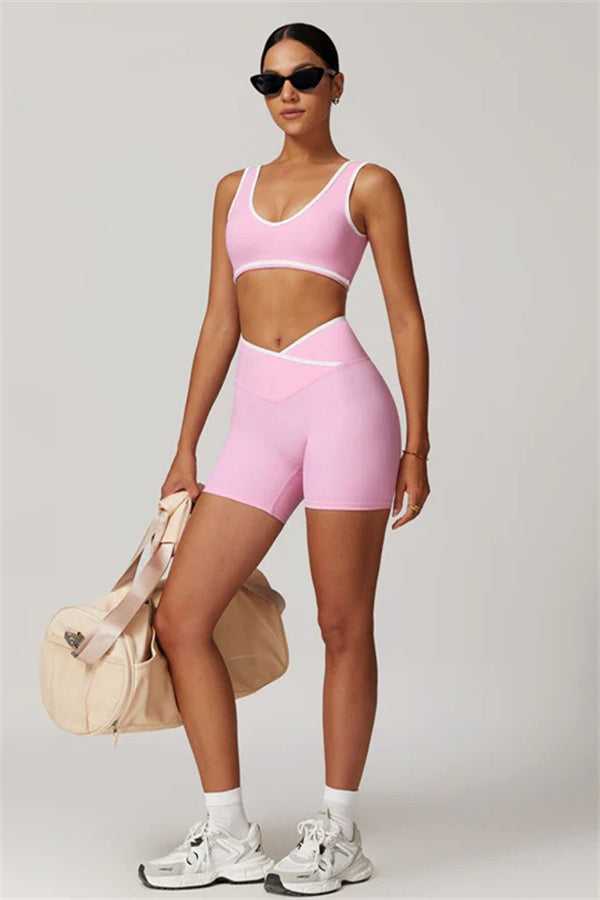 The Stamina Sports Bra Shorts 2-Piece Set