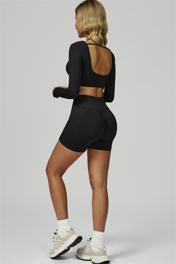 The Prime Long Sleeve Crop Top