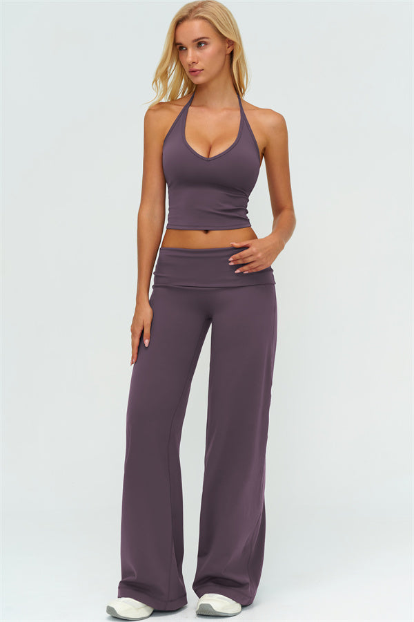 The Twirl Halter Tank Top