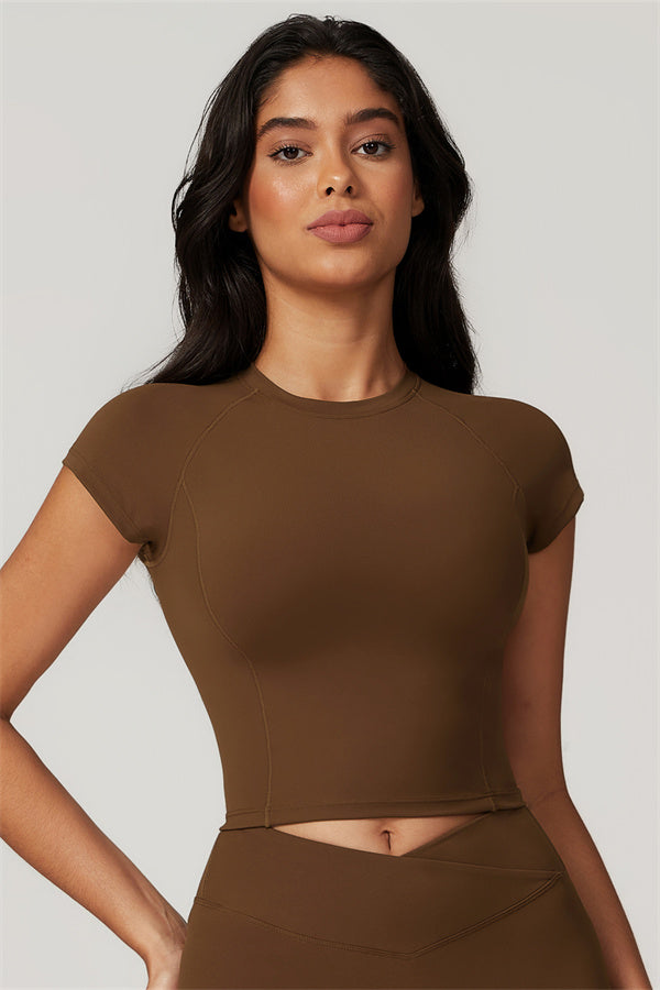 The Sophia T-shirt Roman Brown