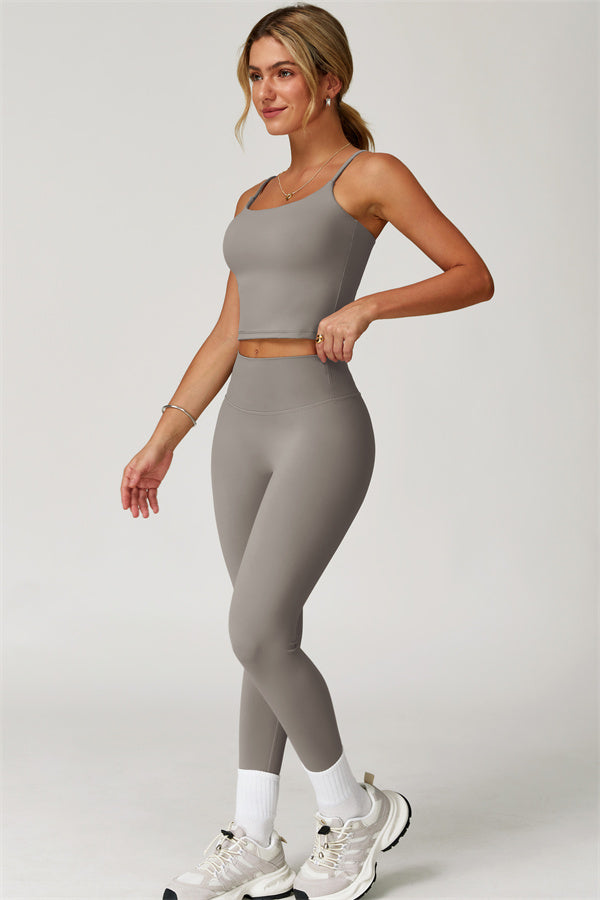 The Agile Crop Top Leggings 2-Piece Set